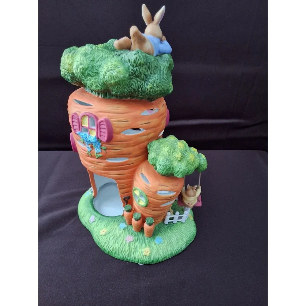 PartyLite Carrot House Tealight Candle Holder. Retired NEW Open Box! - Picture 7 of 13